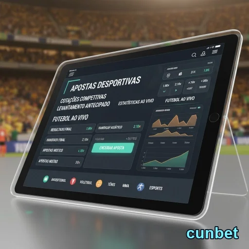 Ilustração de Explore a Plataforma de Jogos cunbet com Segurança e Tecnologia Avançada